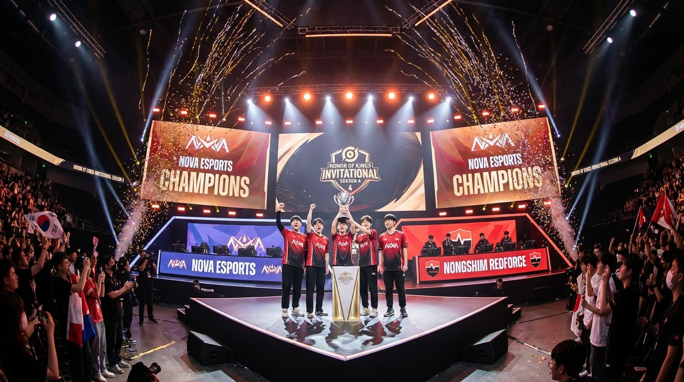 NAGULAT ANG LAHAT! Nova Esports, BINURA ANG Nongshim sa Finals! Panalo Ulit sa Honor of Kings Invitational S4!