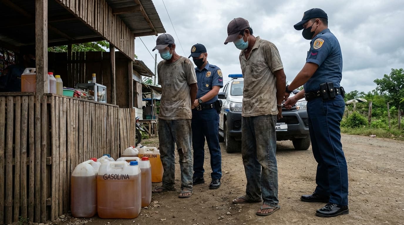 GRABE! Dalawang Tropa, Nahuling Nagbebenta ng Gasolina sa Mindoro - Ano Kaya Ang Target Nila?! ⛽️