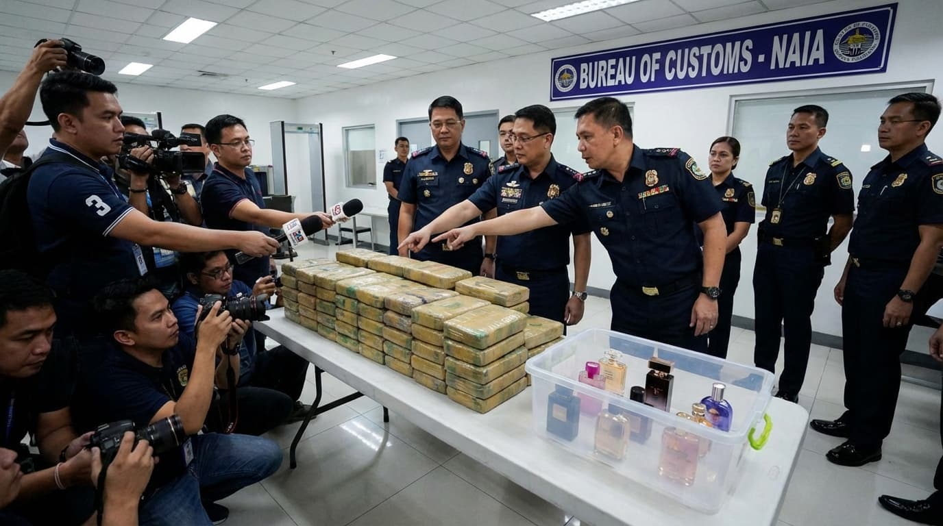 OMG! P14.9 Milyong Marihuana, Nasabat sa NAIA! Sino ang Nagpadala ng 'Pabango' na Ito?