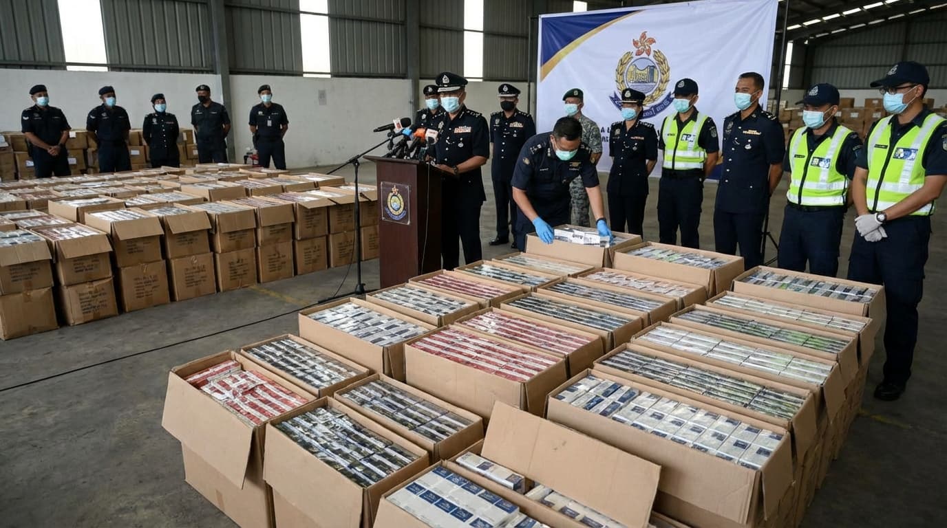 91 Milyong Pisong Sigarilyo, Nasamsam! 15 Suspek, Bakit Sila Nahuli?!