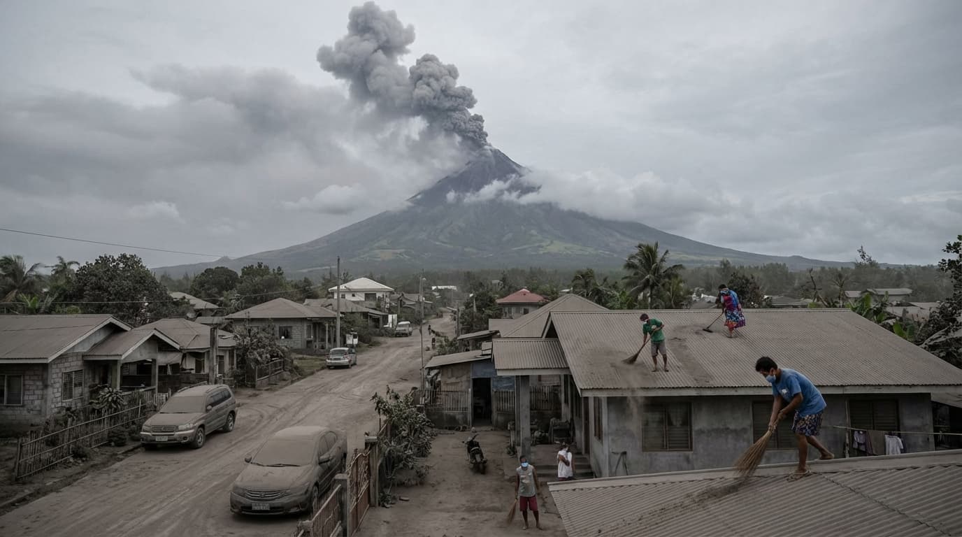 BULKAN NG MAYON, NAGBUGA NG ABO! 20 Baryo sa Albay, Naliligo sa Alikabok! Ano Na Kaya Susunod?! 🌋