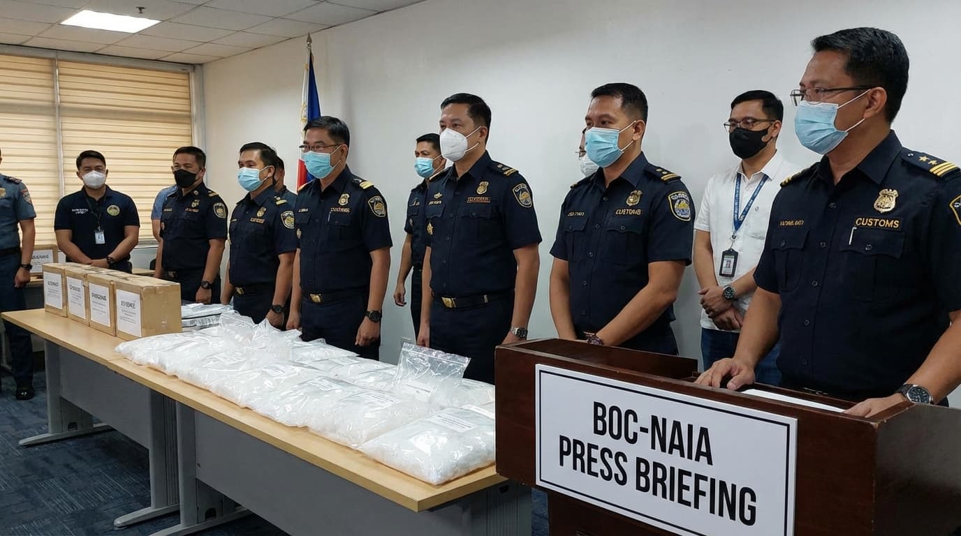 Shabu na nagkakahalaga ng P36.8M, nasabat sa NAIA! Ano ang susunod na mangyayari?