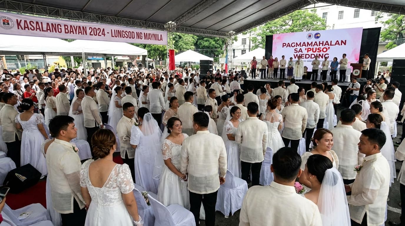 100pares, Nagpakasal sa 'Puso' Wedding! Ito na ba ang Solusyon sa Pag-iisa?