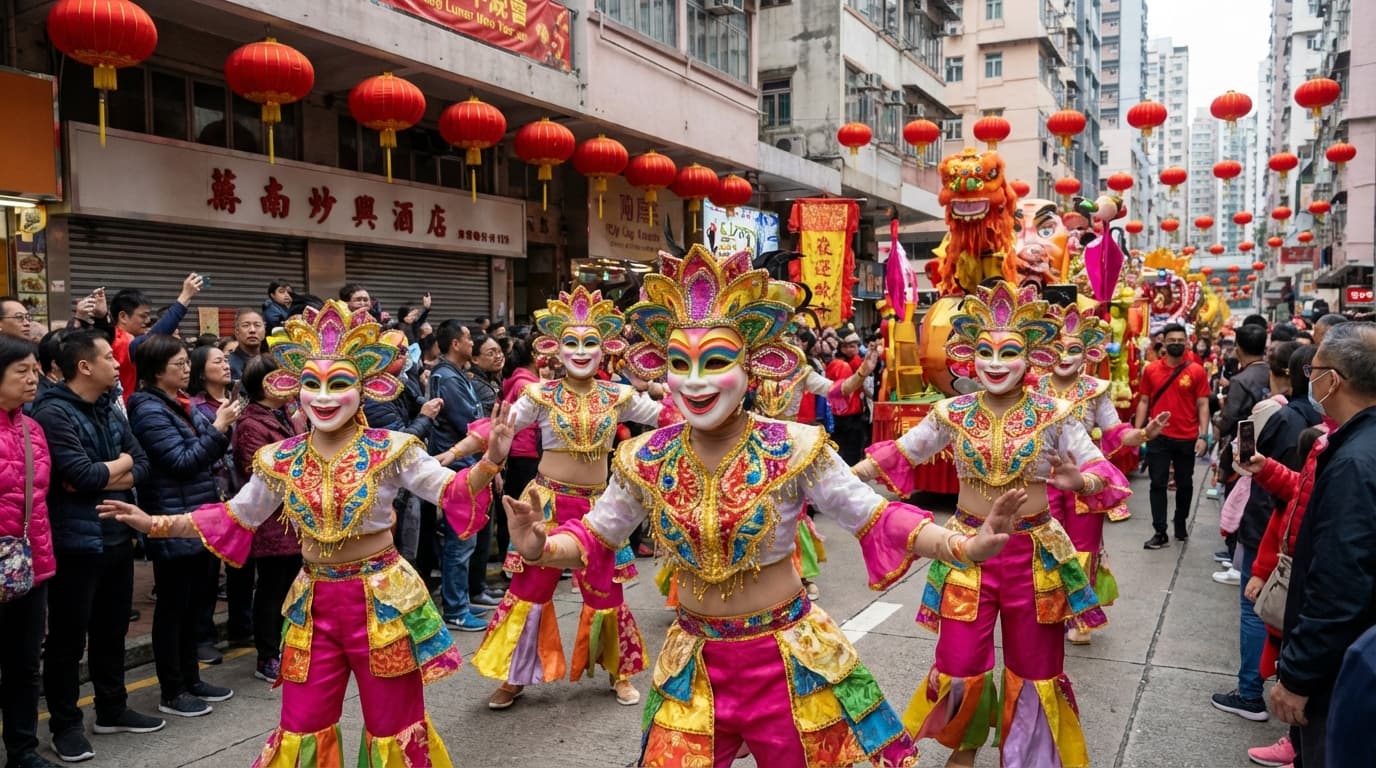 Mga Mananayaw ng MassKara, Sumayaw sa Hong Kong! Nakakagulat ba o Nakakalungkot?