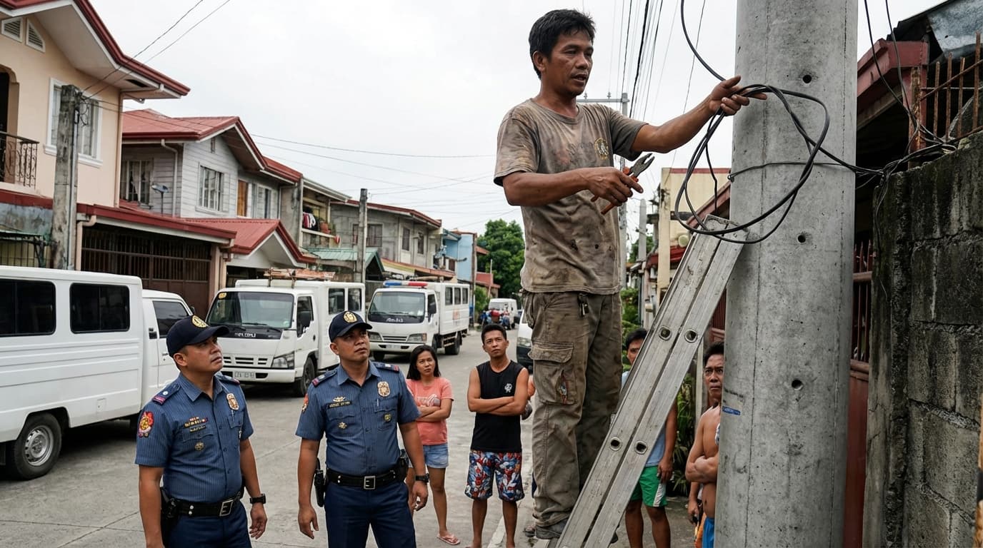Nalilito ang Buong Pilipinas! Lalaking 'Nagnakaw' ng Kable sa Antipolo, Umasa Lang Daw Pala ng Tulong?!