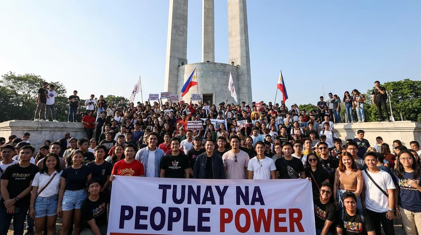 Mga Kabataan at Artista, Nagkakaisa sa QC Circle! Ano ang Tunay na "People Power" Ngayon?!