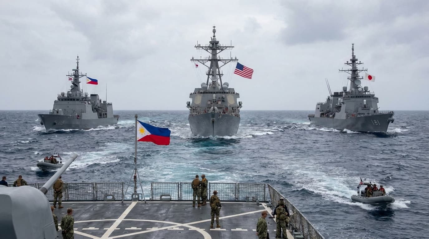 Naglolokohan Lang Ba Tayo?! Pinoy, US, at Japan, Nag-Exercise sa Gitna ng Dagat! Ano Ang Binabalak Nila?! 🇵🇭🇺🇸🇯🇵