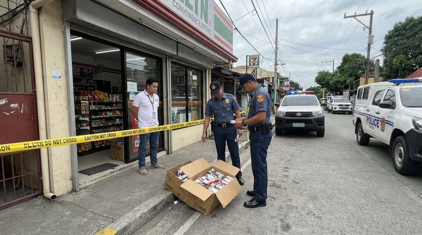 Shonga! Dalawang Magnanakaw, Nag-iwan ng P75K na Sigarilyo Matapos Mang-agaw sa Tindahan sa Rizal! Ano ang Susunod Nilang Target?
