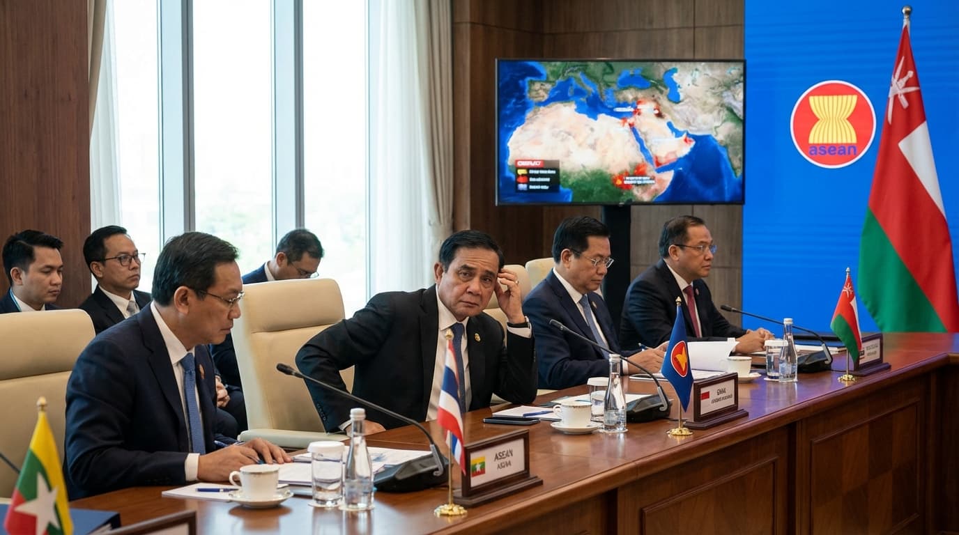 ASEAN Diplomats, Baka Pwede Tayo Mag-focus Sa Sarili Natin? Middle East Conflict, Lalo Pang Lumala Kahit Nag-mediate Pa Si Oman!