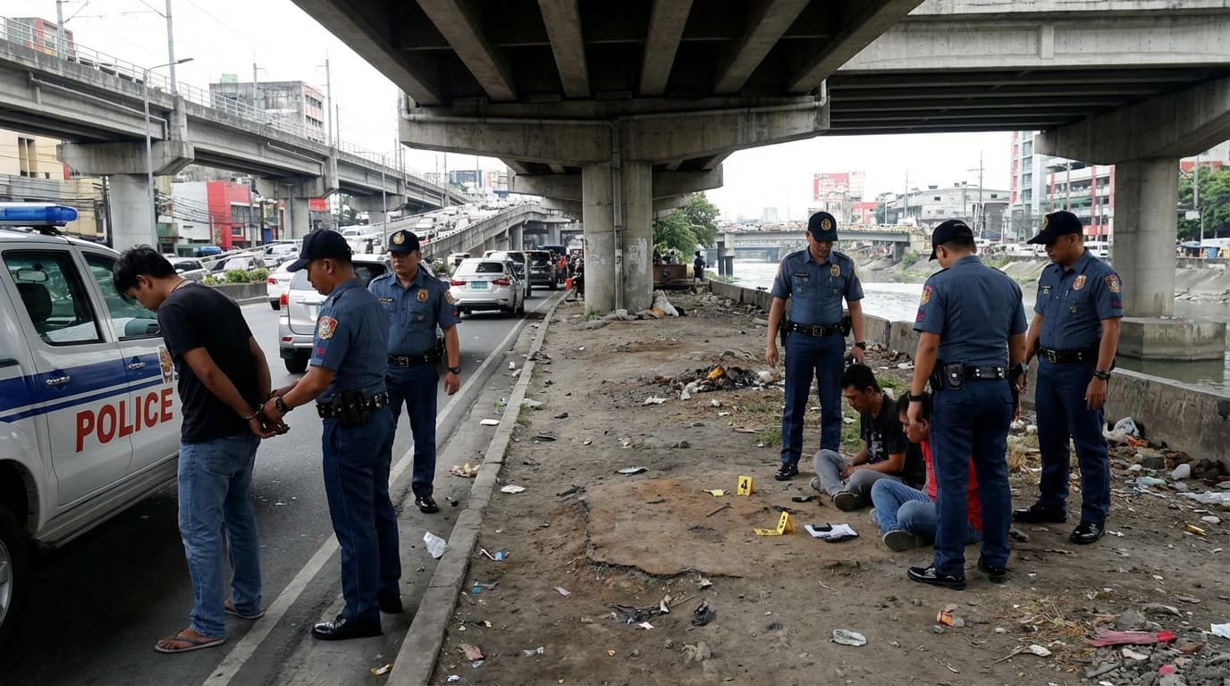 Nasa ilalim ng tulay, nagdo-drugs! Tatlo naaresto, ano pa bang sorpresa ang dala ng Maynila?