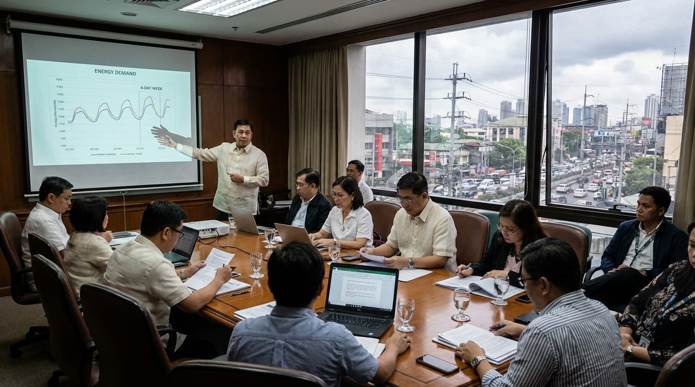 4-Day Workweek sa Pilipinas: Solusyon o Bagong Problema sa Enerhiya?!