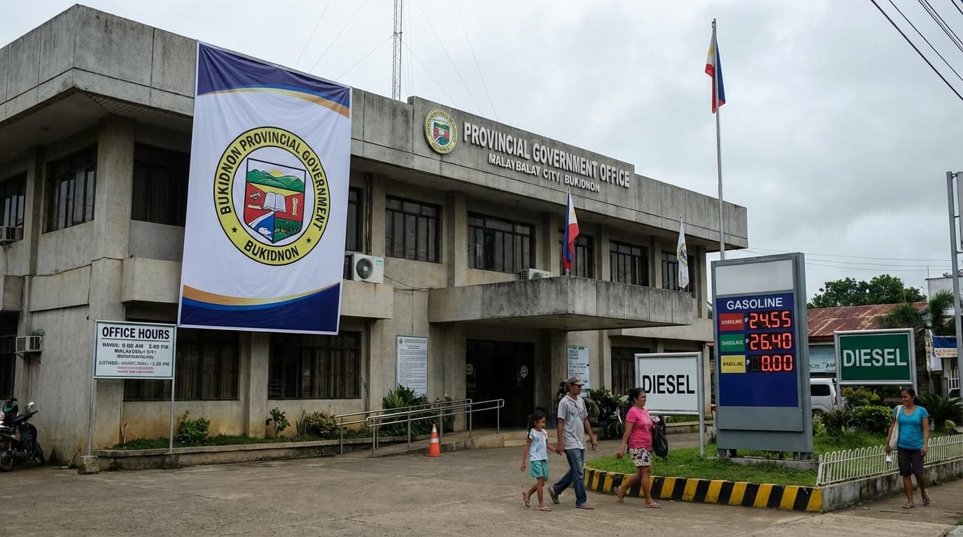 Apat na Araw na Trabaho? Mga Opisina sa Bukidnon, Umiibig Pa Rin sa 'Long Weekend' Kahit Bumubulok ang Presyo ng Gasolina!