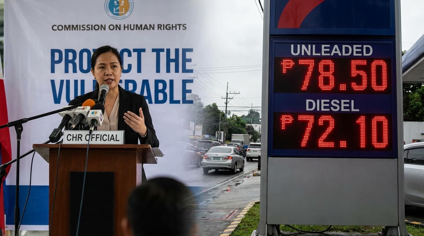 Presyo ng Gasolina, Nagwawala! Komisyon sa Karapatang Pantao, Nanawagan ng Tulong... O Baka Nagpaparinig Lang?!
