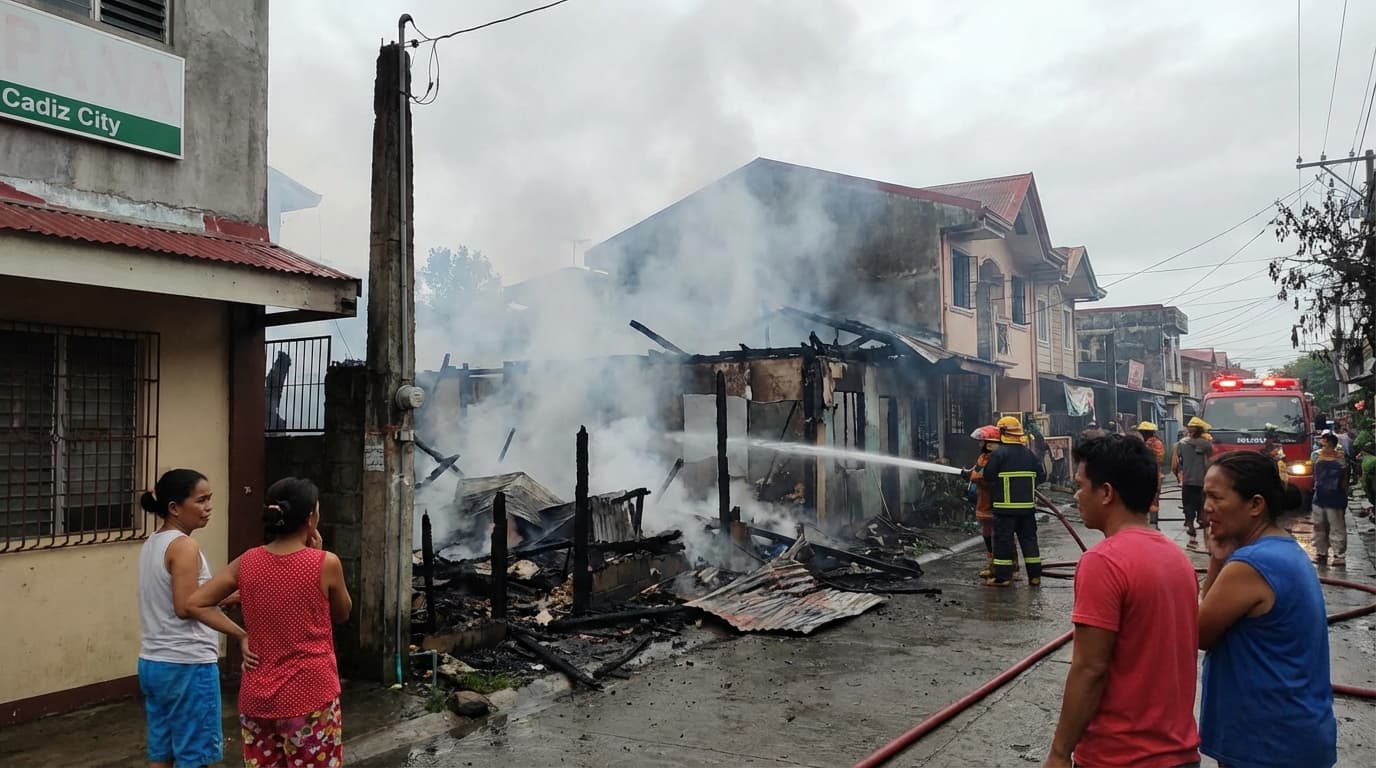OMG! 22 Bahay Nasunog sa Cadiz City β Ano Kaya Ang Nakakalungkot na Kwento Sa Likod Nito?! π±π₯