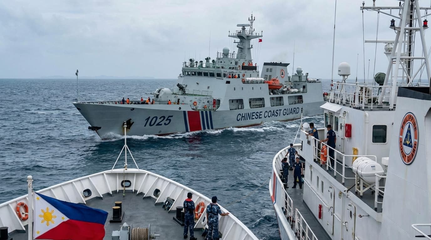 Nagulat ang Barko ng Pilipinas! Muntik na Mabangga ng Tsino sa Dagat ng Tsina - Ano ang Kasunod?!