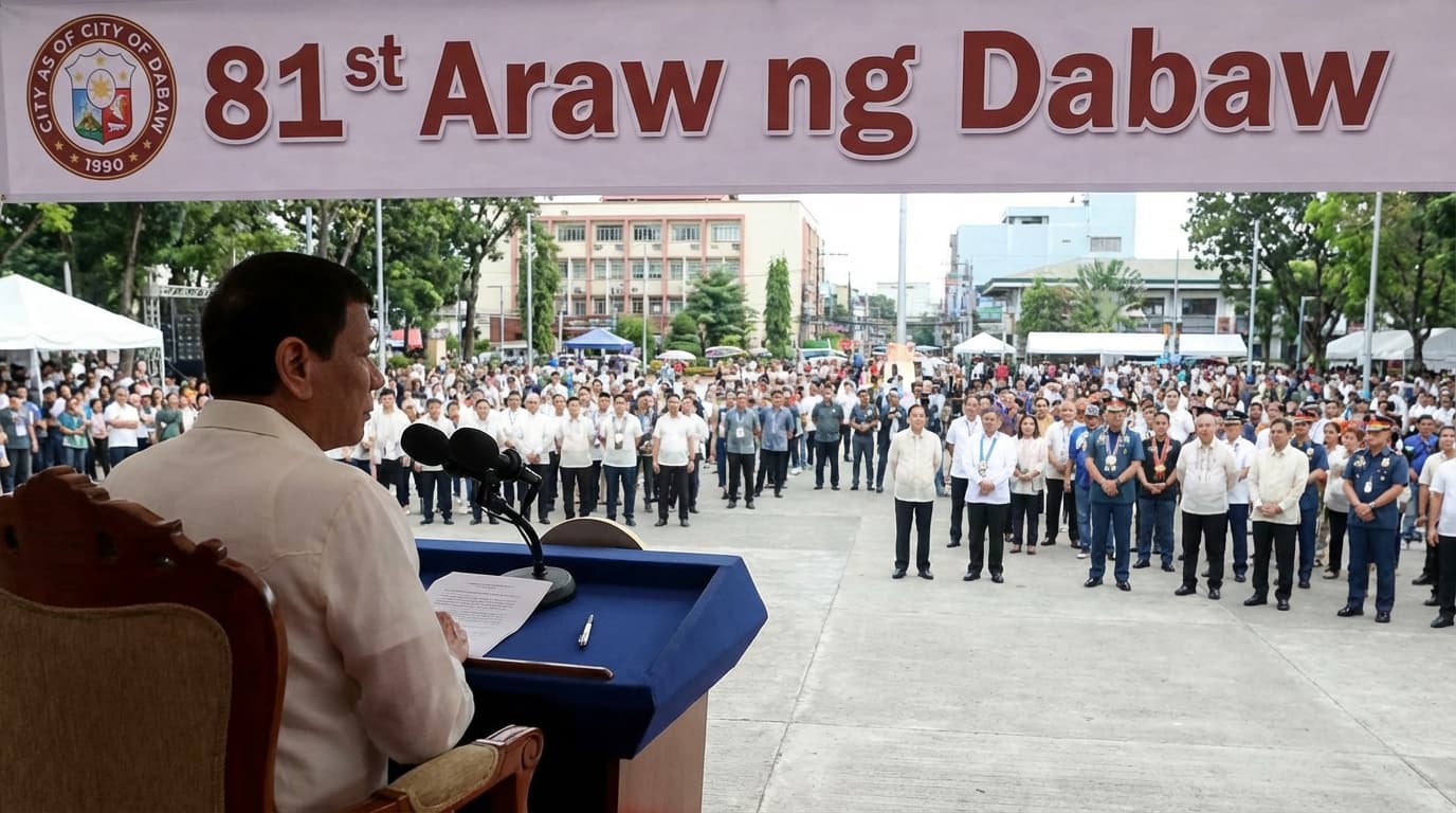 Duterte, 81, Naging Bida sa Charter Day ng Davao?! Ang Kakaibang Pagdiriwang na Ito!