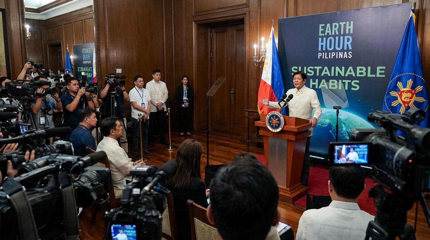 PBBM, Nanawagan sa Earth Hour! Pero Ang Tunay na Kailangan Natin: Disiplina at Baka Milyones sa Pradabet?!