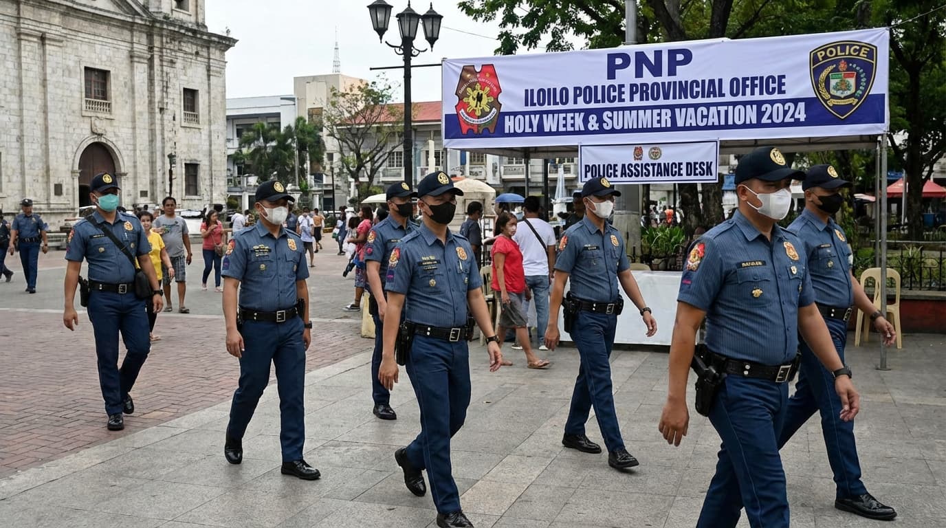 450 Pulis sa Iloilo, Naka-Full Alert! May Masamang Balita Ba Para Sa Holy Week Mo?! 😱