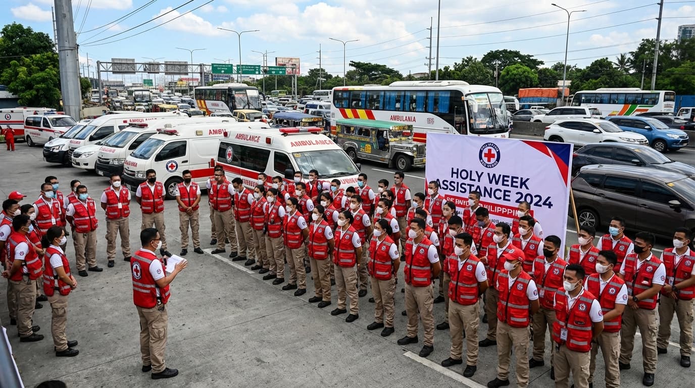 2,200+ Red Cross 'Heroes' Ready for Holy Week: Are YOU Ready for More Traffic Jams?! 🇵🇭