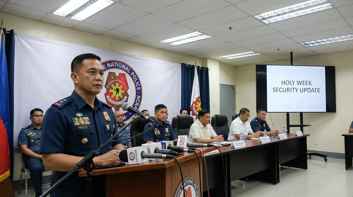 Pelikula ba ang Holy Week? NCRPO, walang 'diretsong banta' daw, pero baka 'di lang sila nanonood ng balita!