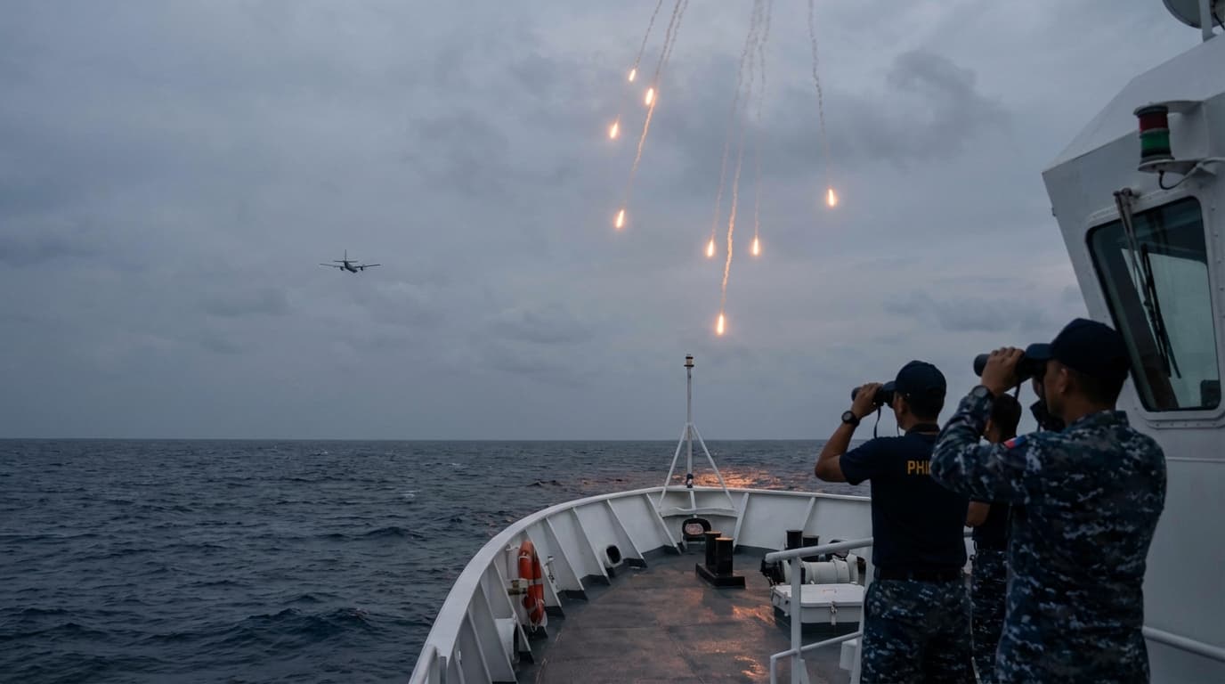 NAGPAPASIKLAB NA NAMAN ANG CHINA SA WPS: May pa-flares pa, akala mo naman nasa disco?! 😱