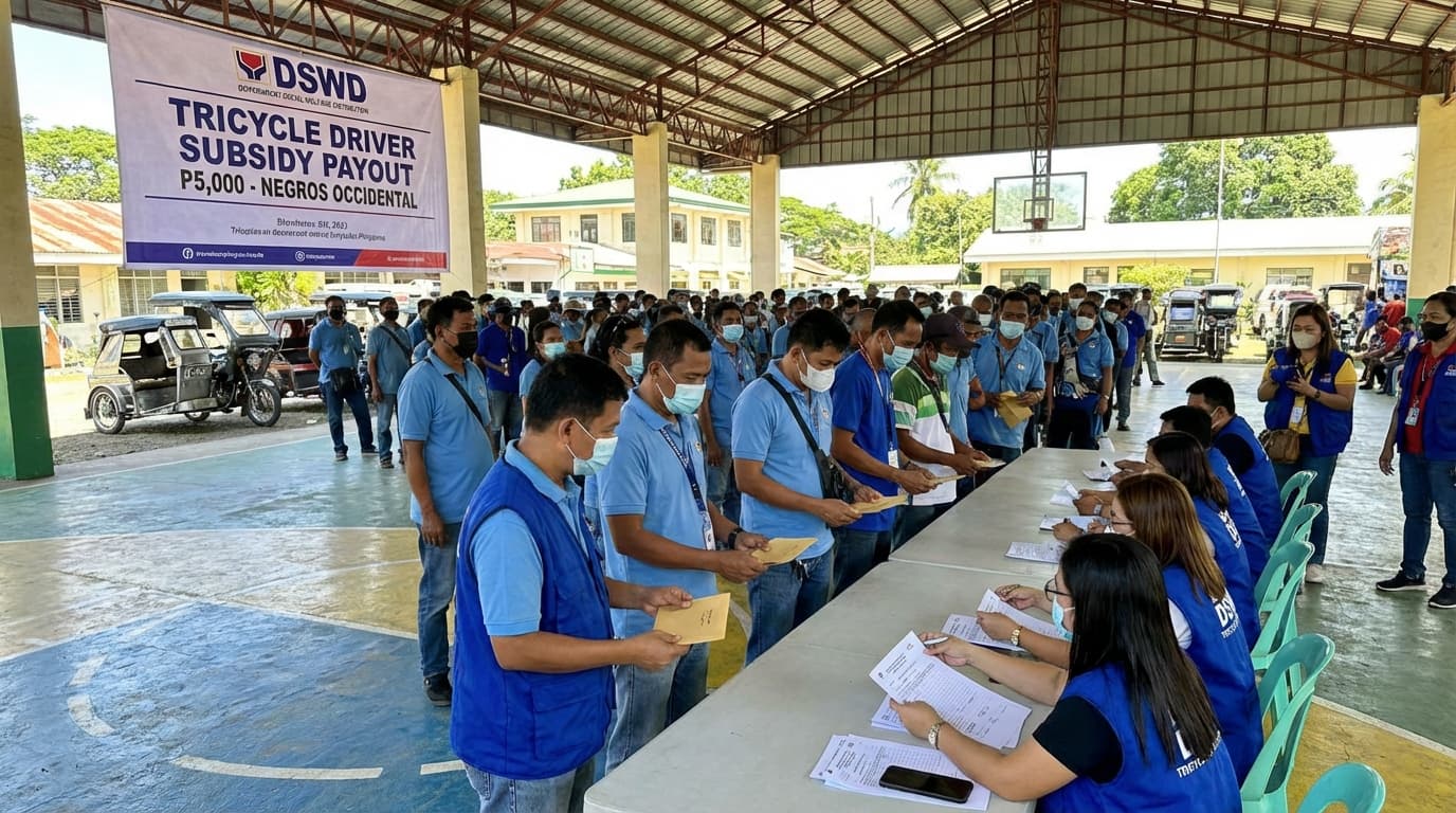 97% ng Tricycle Drivers sa Negros, Nakopo ang P5K Subsidy! Pero Nasaan ang Natitirang 3%?!