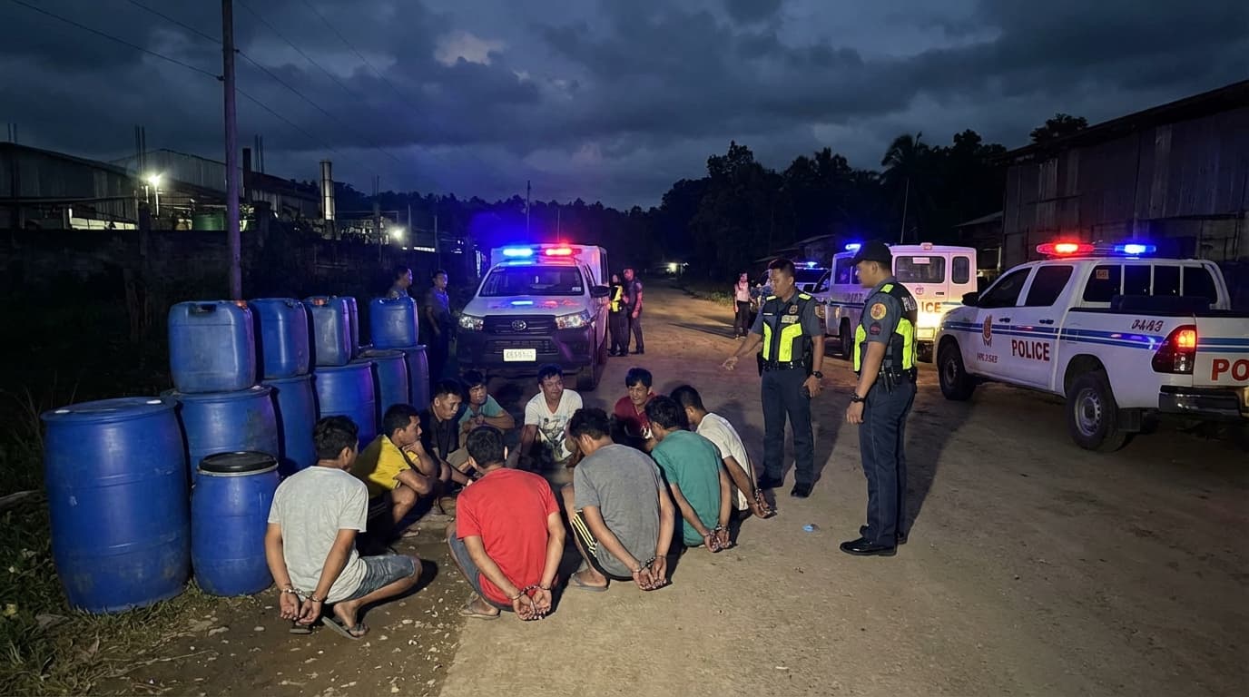 Huli ang 10! Magnanakaw ng gasolina sa Surigao del Norte, nabuking na!