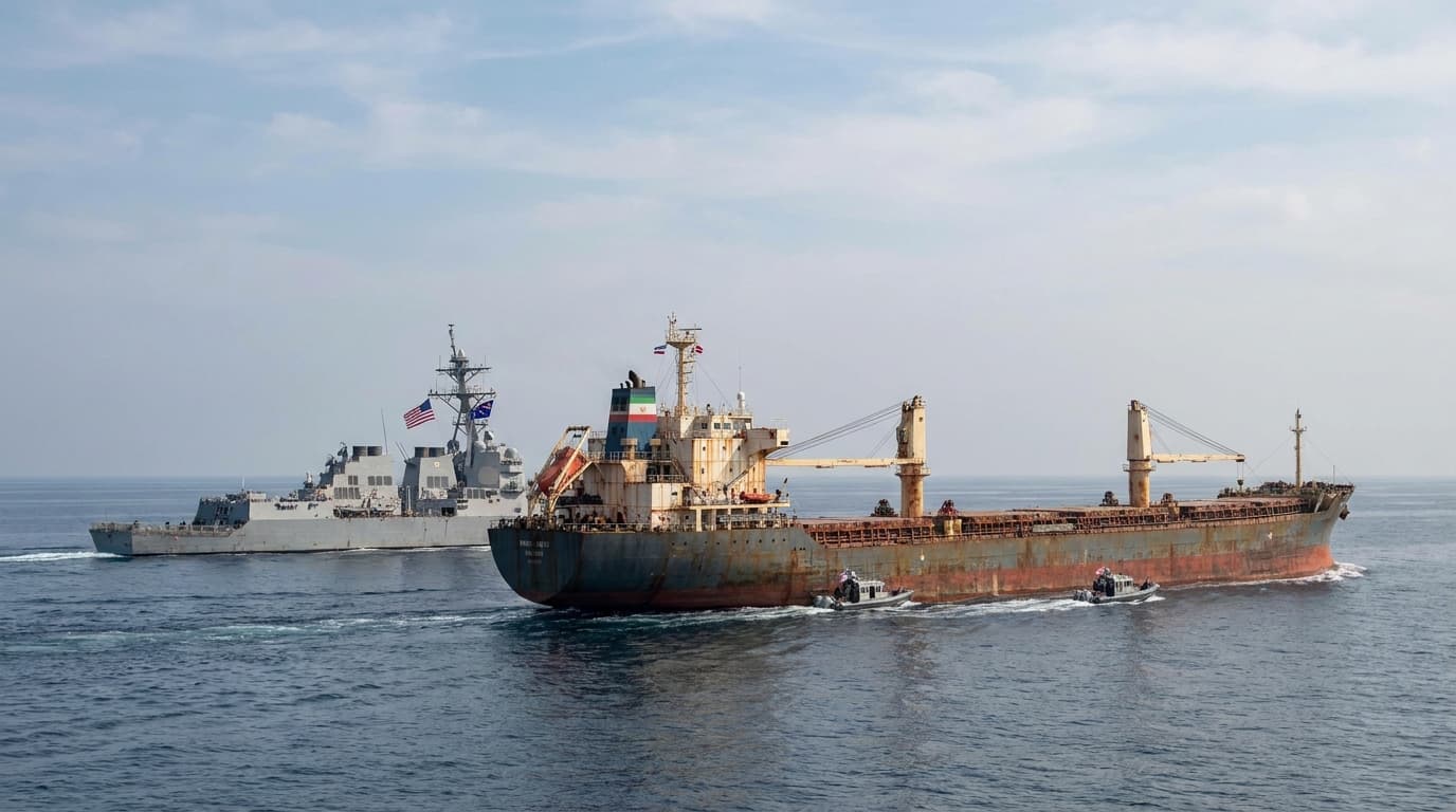 US HULI sa IRANIAN Ship! World Nag-aalala, Peace sa Middle East, MATATAPOS na ba?! 🚢💥