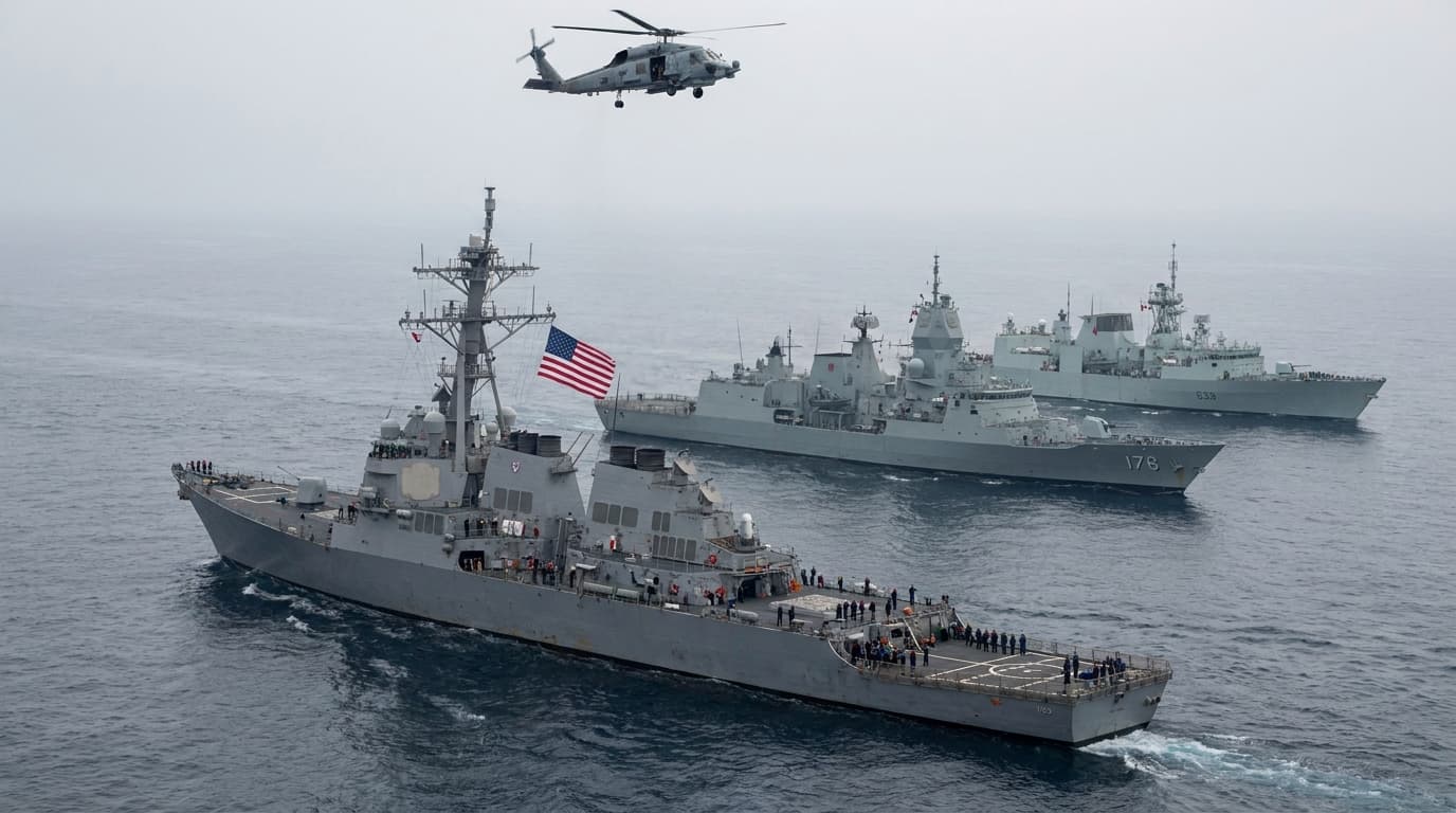 Mga Barko ng Kanluranin, Naglalaro sa South China Sea! May Binabalak ba Sila?! 😱