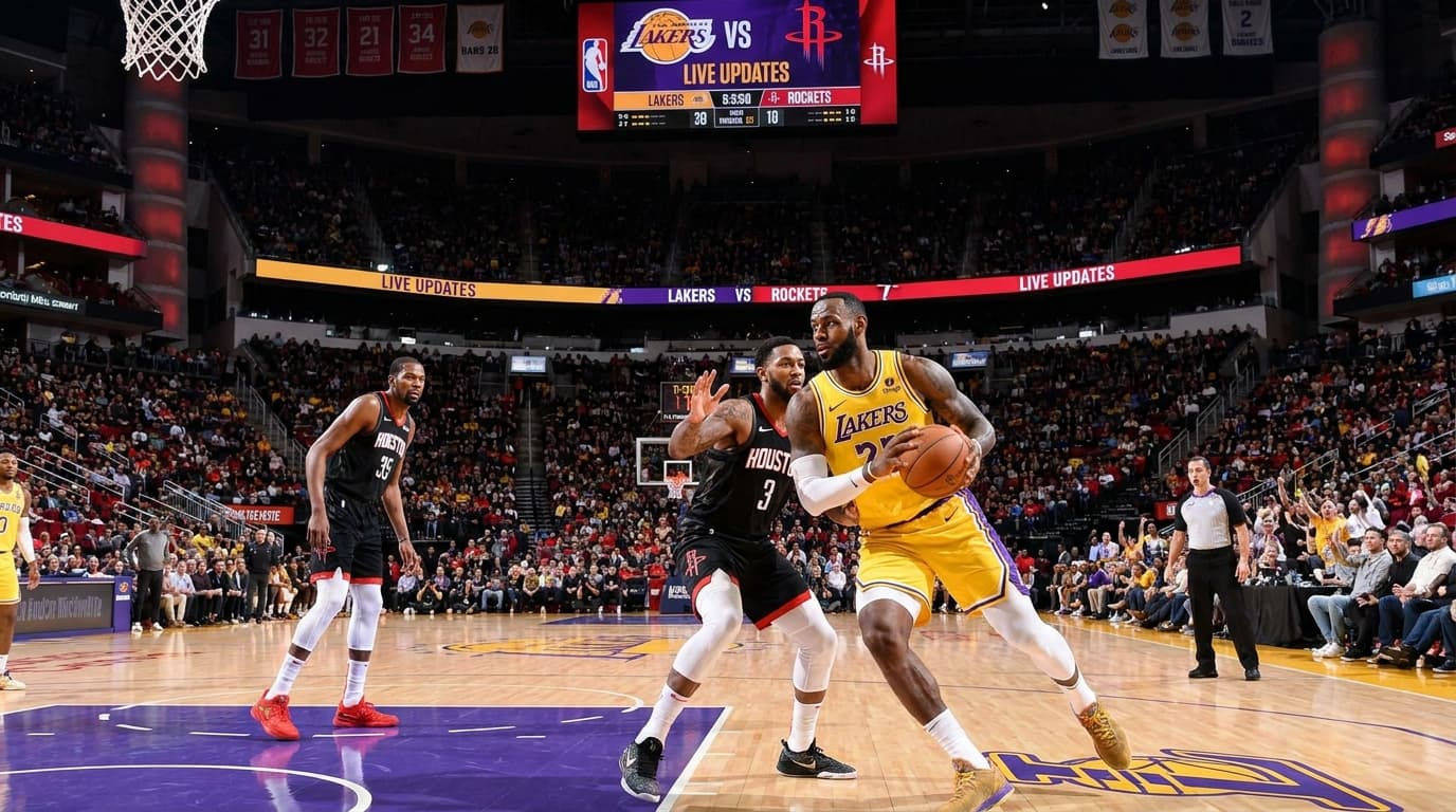 Rockets vs. Lakers: Sino ang Mananalo sa Bakbakan ng mga Higante?! Panoorin ang LIVE UPDATES dito!