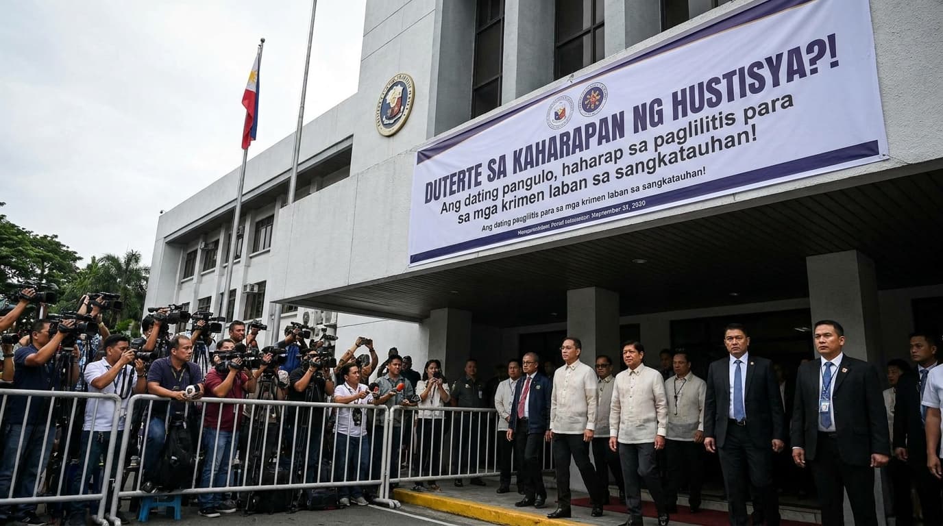 DUTERTE SA KAHARAPAN NG HUSTISYA?! Ang dating pangulo, haharap sa paglilitis para sa mga krimen laban sa sangkatauhan! Hindi ito joke!
