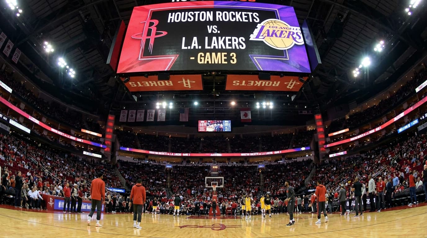Ang Rockets ba ang Bagong Hari ng Houston, o Magbabalik ang Lakers sa Paghahari?! Huwag Palampasin ang Game 3!