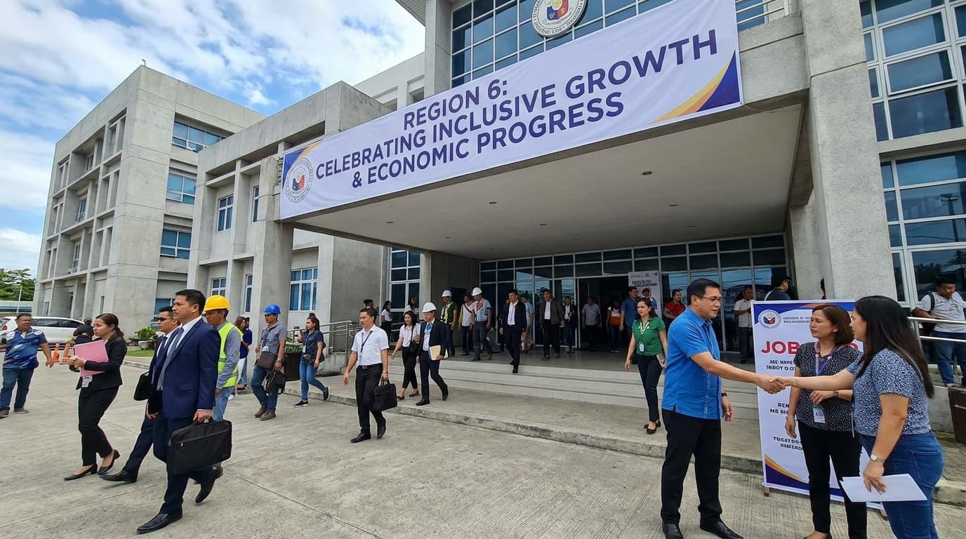 Unemployment at an all-time low? Region 6 boasts 'inclusive growth' while the rest of us... well, you know. 😉
