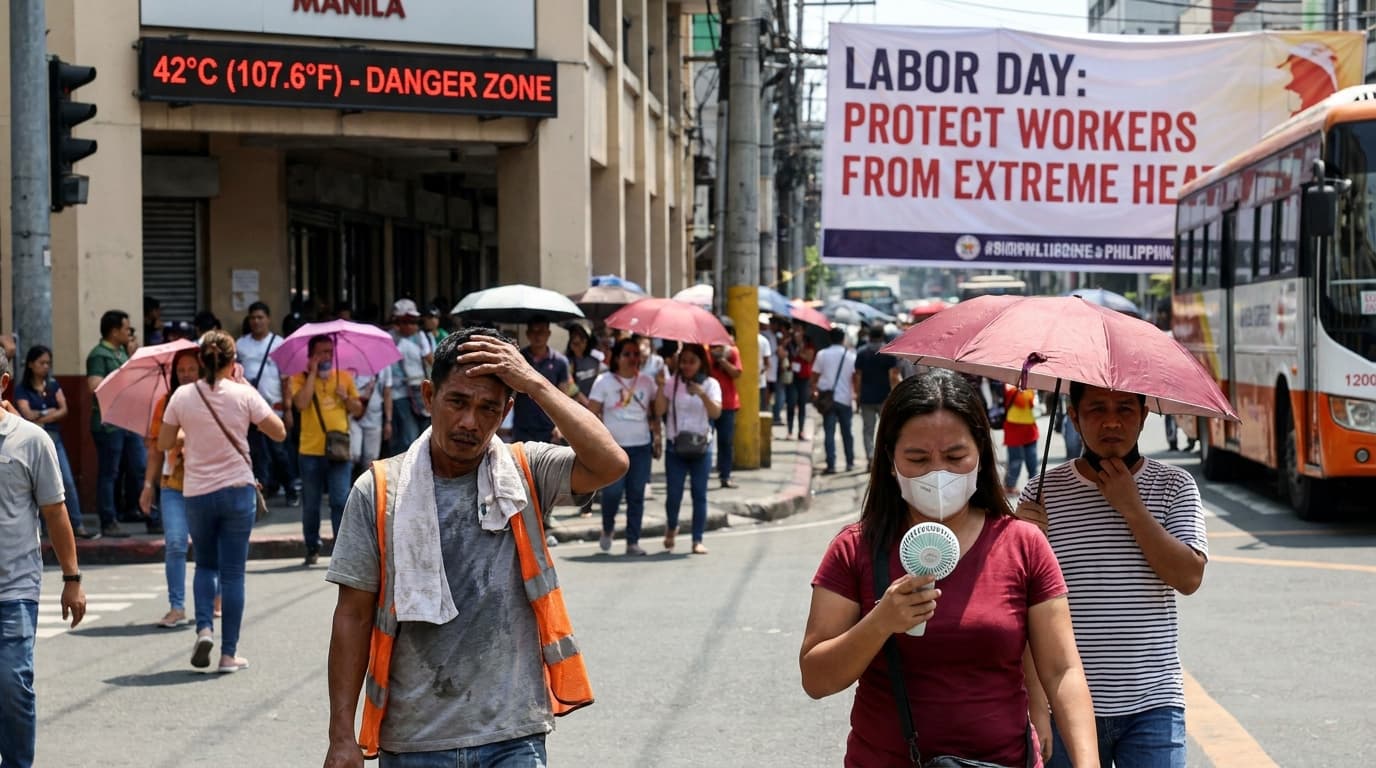 Araw na naman ng Paggawa, pero ang init! 11 lugar, sa 'danger zone' ng init, ano'ng plano mo?