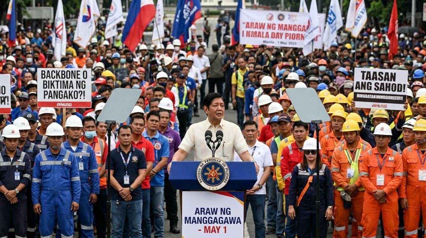 Pambansang Patutsada ni Marcos sa Araw ng Manggagawa: 'Backbone' nga ba o 'Biktima' ng Pangako?!