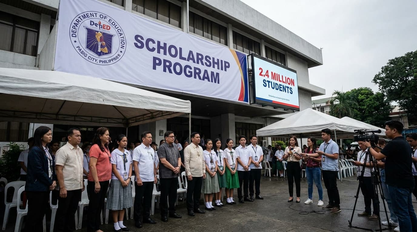 DepEd, Pera ba 'to?! 2.4 M Students, Swerte sa Scholarship! Ikaw, Nanood Lang?!