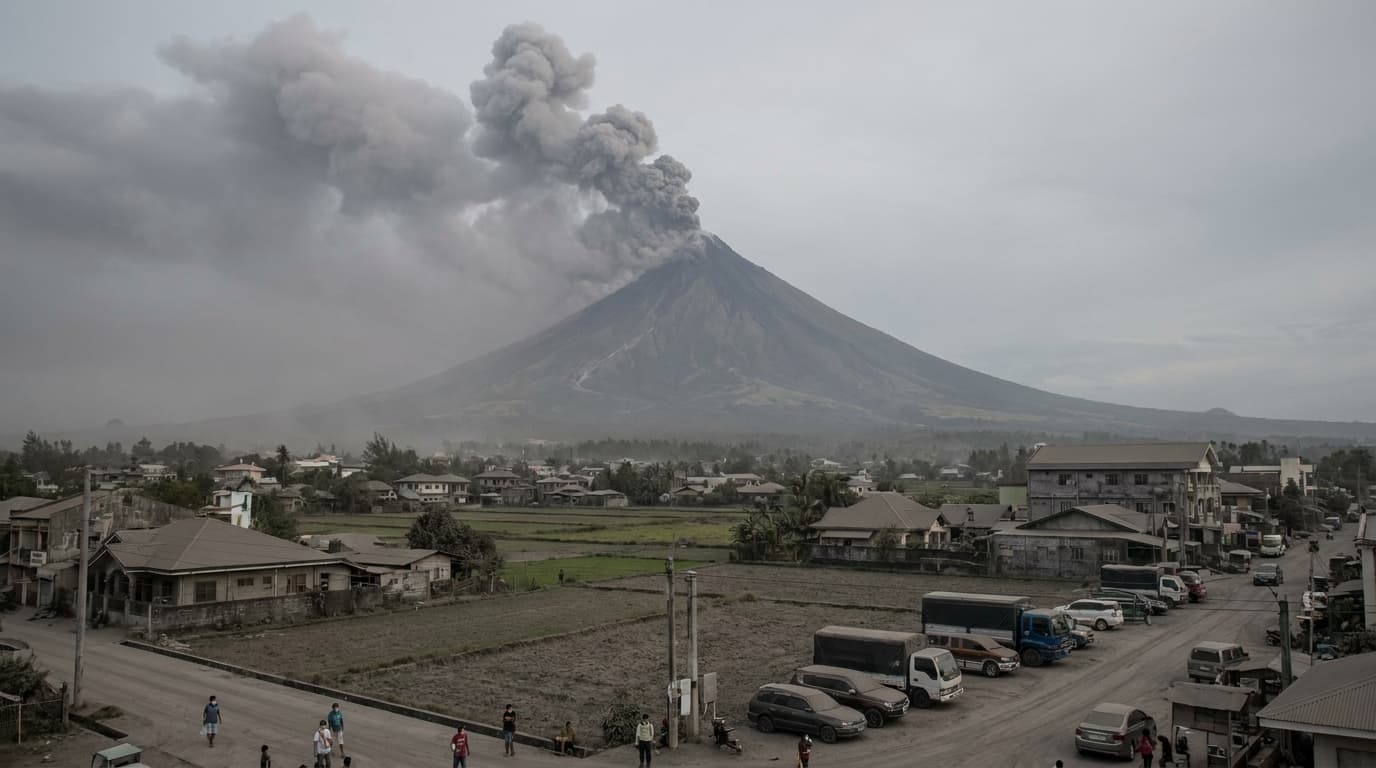 BULKAN SA PILIPINAS NAGBUGAAA NG ABO! ALBAY SA ILALIM NG ABO, MAY KONEKSYON KAYA SA PRADABET?! 😱