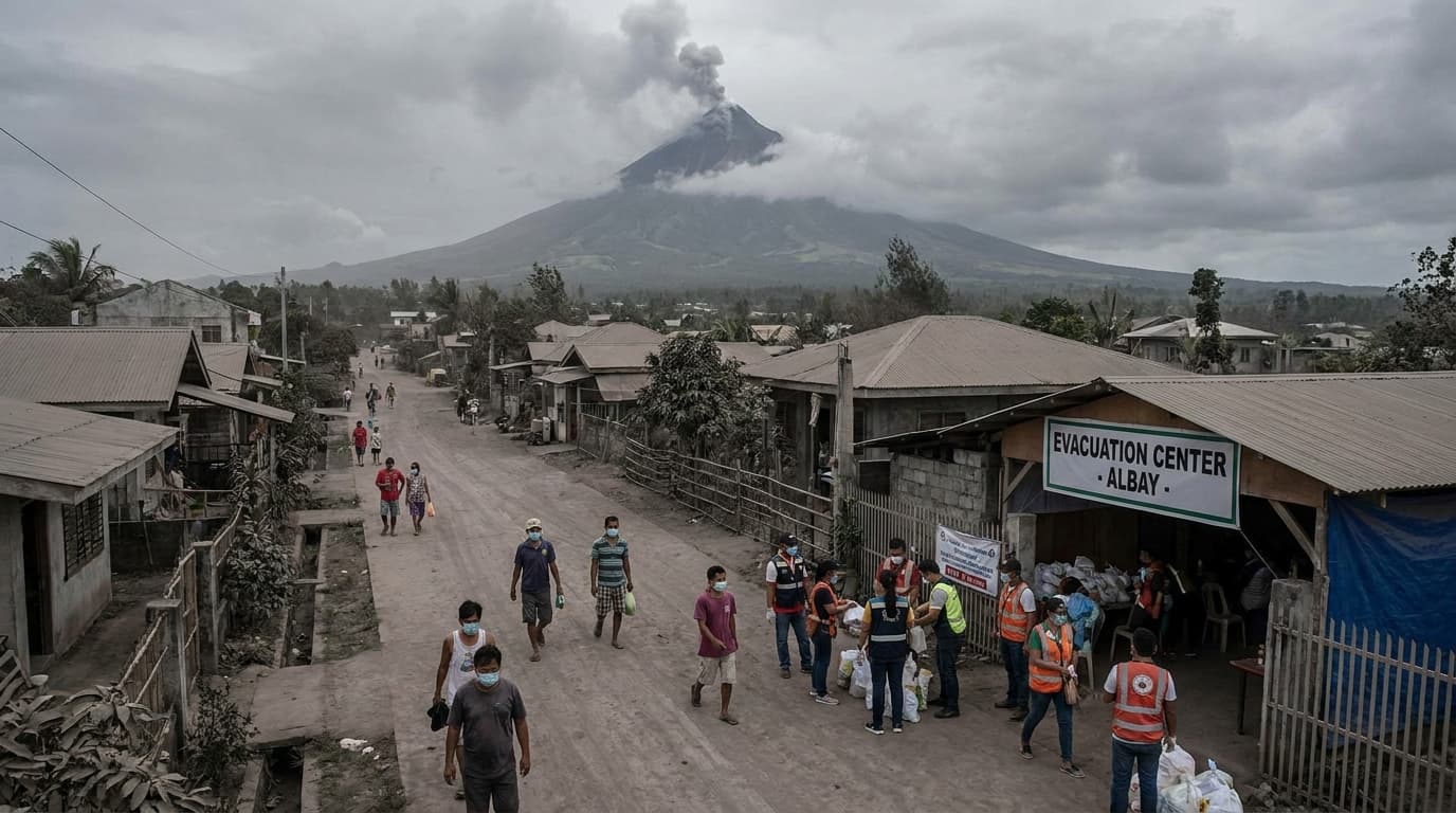 Nagbabala ang Mayon Volcano: Nauuhaw at Nahihirapang Huminga ang mga Kalapit na Bayan! Kailangan Nila ng Tulong Mo DITO!