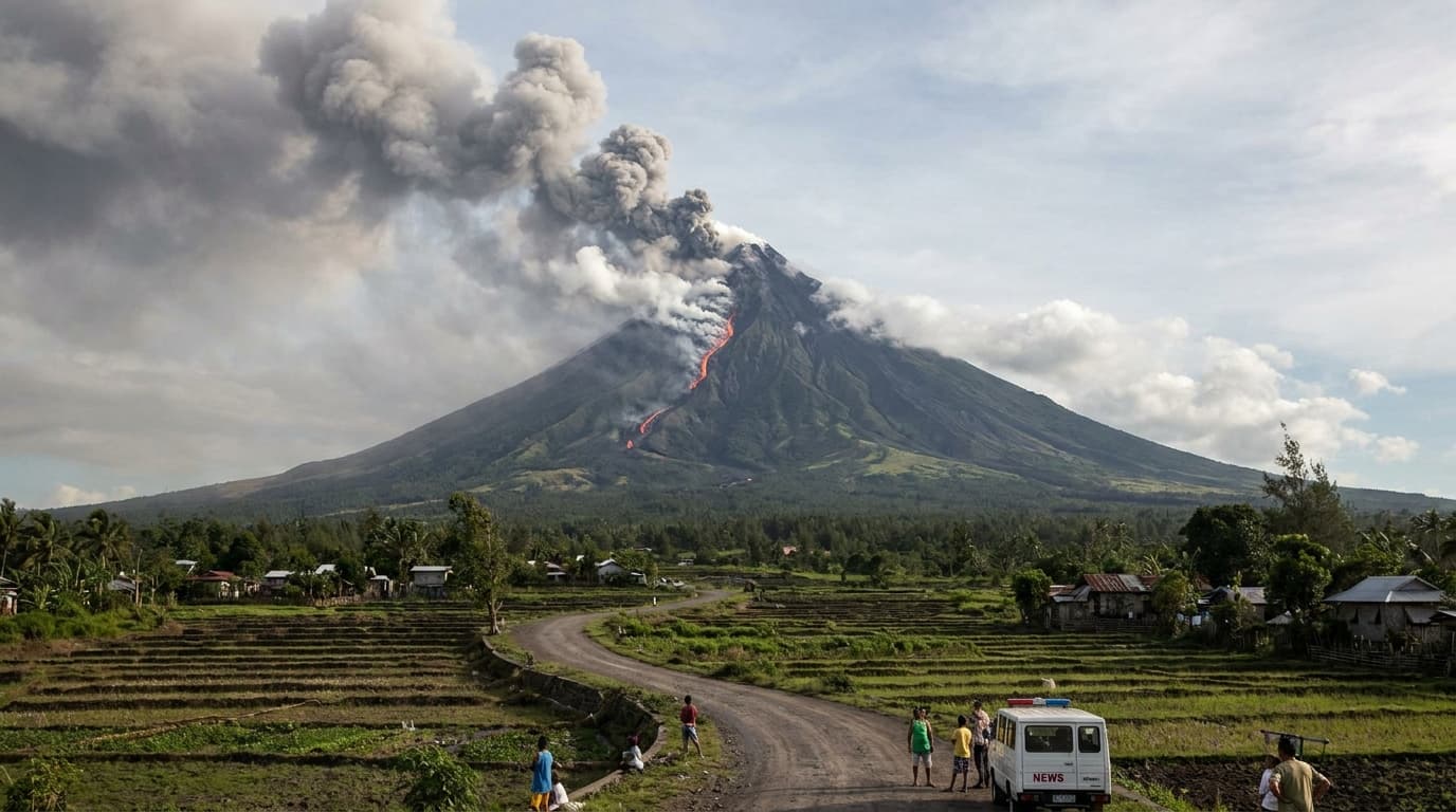 ¡PAGGUHO NG MAYON! Umuusok na Gas at mga Basura, Nagliliparan! Manood Dito!