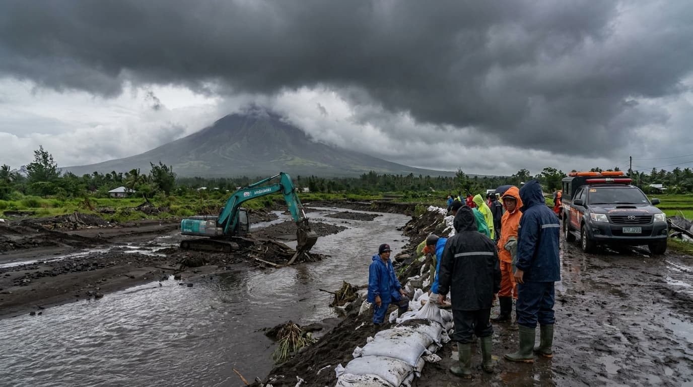 Buhos ng LaHar? Albay Nanginginig sa Papalapit na Bagyo! Mag-ready na ba ang Lahat?! 😱