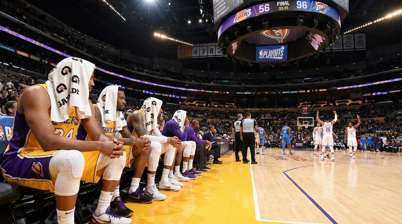 ¡TRAVESURA DE LOS THUNDER! ¿Podrán los Lakers siquiera soñar con una remontada o ya están KO?