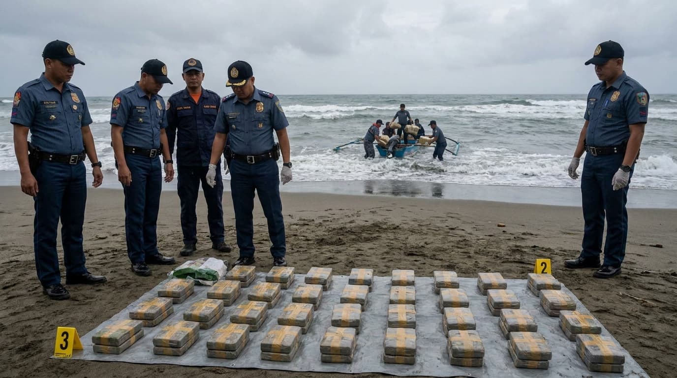 Shabu na naglutangan sa Quezon, galing pa sa ibang bansa?! Ano ang tinatago ng mga otoridad?! 😱