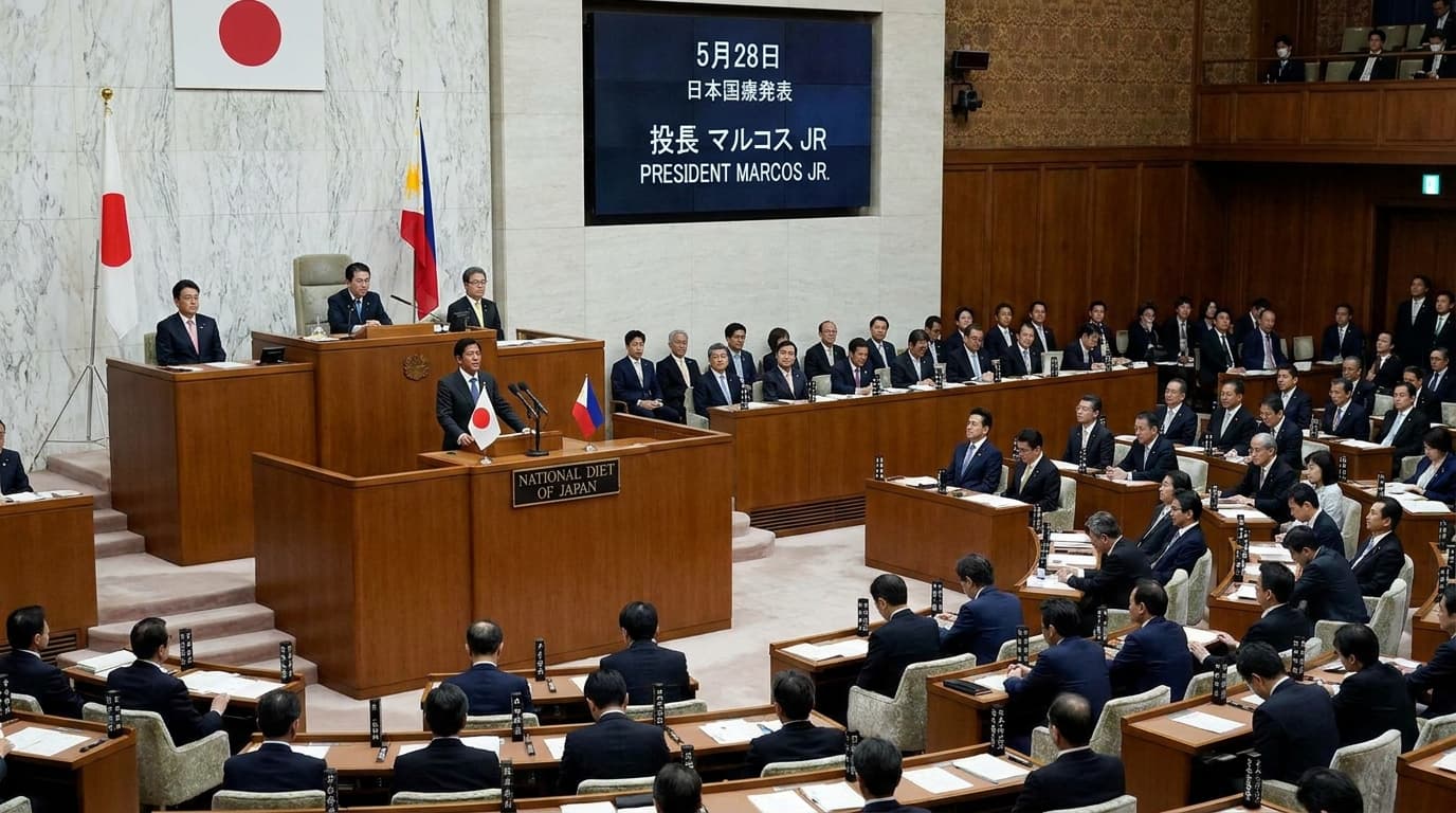 Pambihira! Marcos, magsasalita sa Japan Diet! Ano kaya ang sasabihin niya... at sino ang makikinig?!