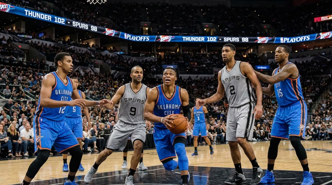 Thunder, Nakuha ang Panalo Laban sa Spurs? O Nag-Fail Lang Talaga ang San Antonio?! 😱