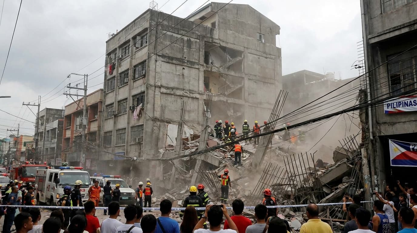 BAGSAK ANG BUILDING, ILANG PINOY, POSIBLENG NA-TRAP?! Ano ang KABULUKAN sa Likod Nito?! ALAMIN DITO!