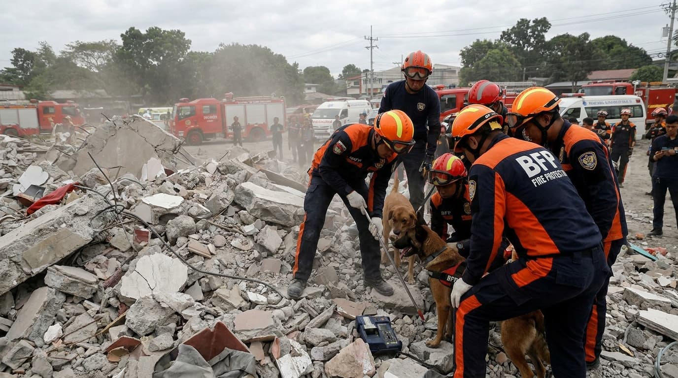 May Buhay Pa Ba sa Ilalim ng Guho? Mga Rescuer, May Nakitang Senyales sa Angeles City! 😱