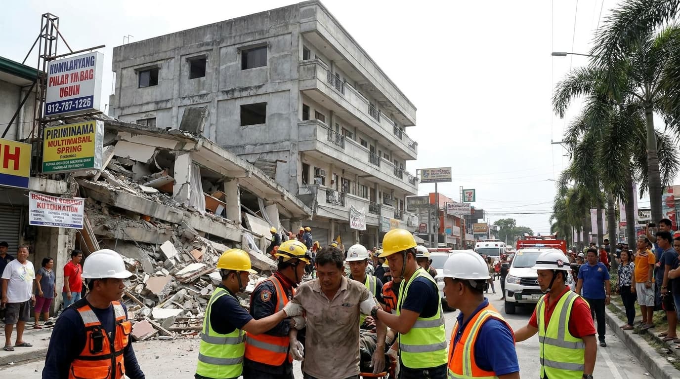 ¡MILAGRO O MILAGRO? Lalaki nagpakita matapos maglaho sa building collapse sa Angeles City! Ang sikreto niya... malapit na malaman!