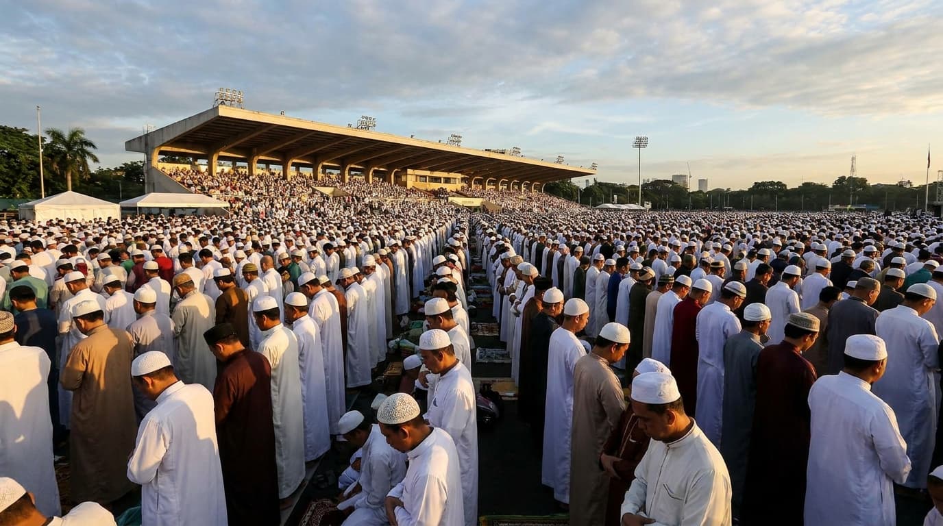 Grabe! 6,000 Nagtipon sa Quirino Grandstand para sa Eid’l Adha: May Kanya-kanya bang Paboritong Tupa?