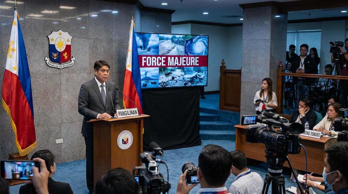 Pangilinan, Ano Ba Talaga Ang 'Force Majeure'? Baka Hindi Mo Alam, Pero May Kinalaman Sa Kalikasan!