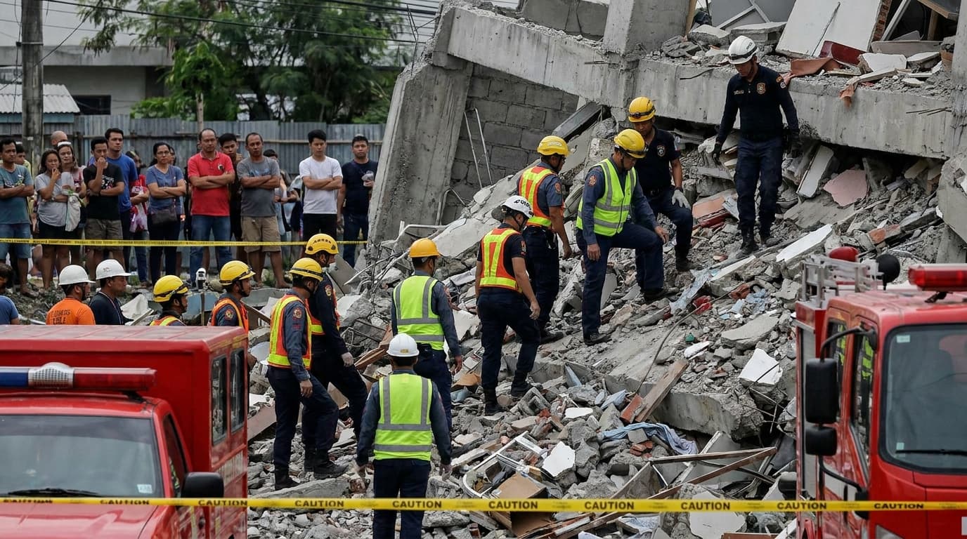 7 Patay sa Pagguho ng Gusali sa Angeles City: Sino ang Susunod na Mabibiktima?!